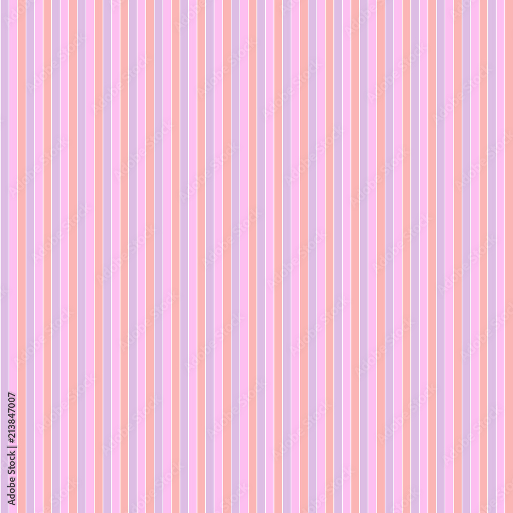 Seamless stripe pattern blue, pink. Design for wallpaper, fabric