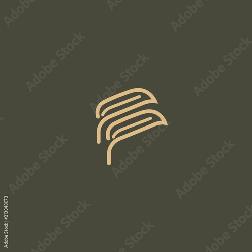 Abstract green leaf logo vector design. Environmental protection, ecology, healthy eating, Botanical Garden, park, forest, farm, agriculture vector sign.