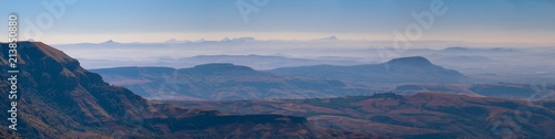 Drakensberg Escarpment in South Africa © hyserb