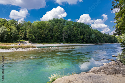 Natur - Ufer am Lech, Augsburg