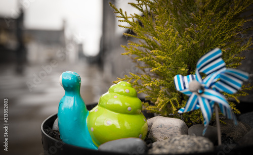 Obraz na płótnie Snail w salonie