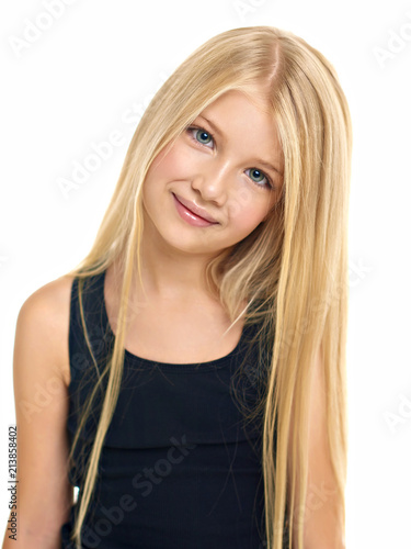 portrait of the beautiful child