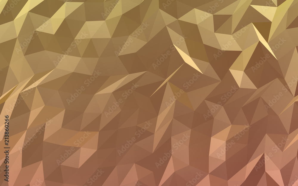 Abstract triangle geometrical orange background. Geometric origami style with gradient. 3D illustration Abstract triangle geometrical orange background. Geometric origami style with gradient. 3D illustration