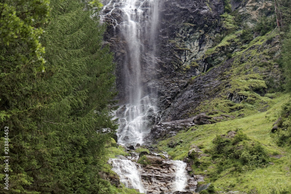 The Jungfernsprung waterfall in Austria. The Jungfernsprung waterfall in Austria.