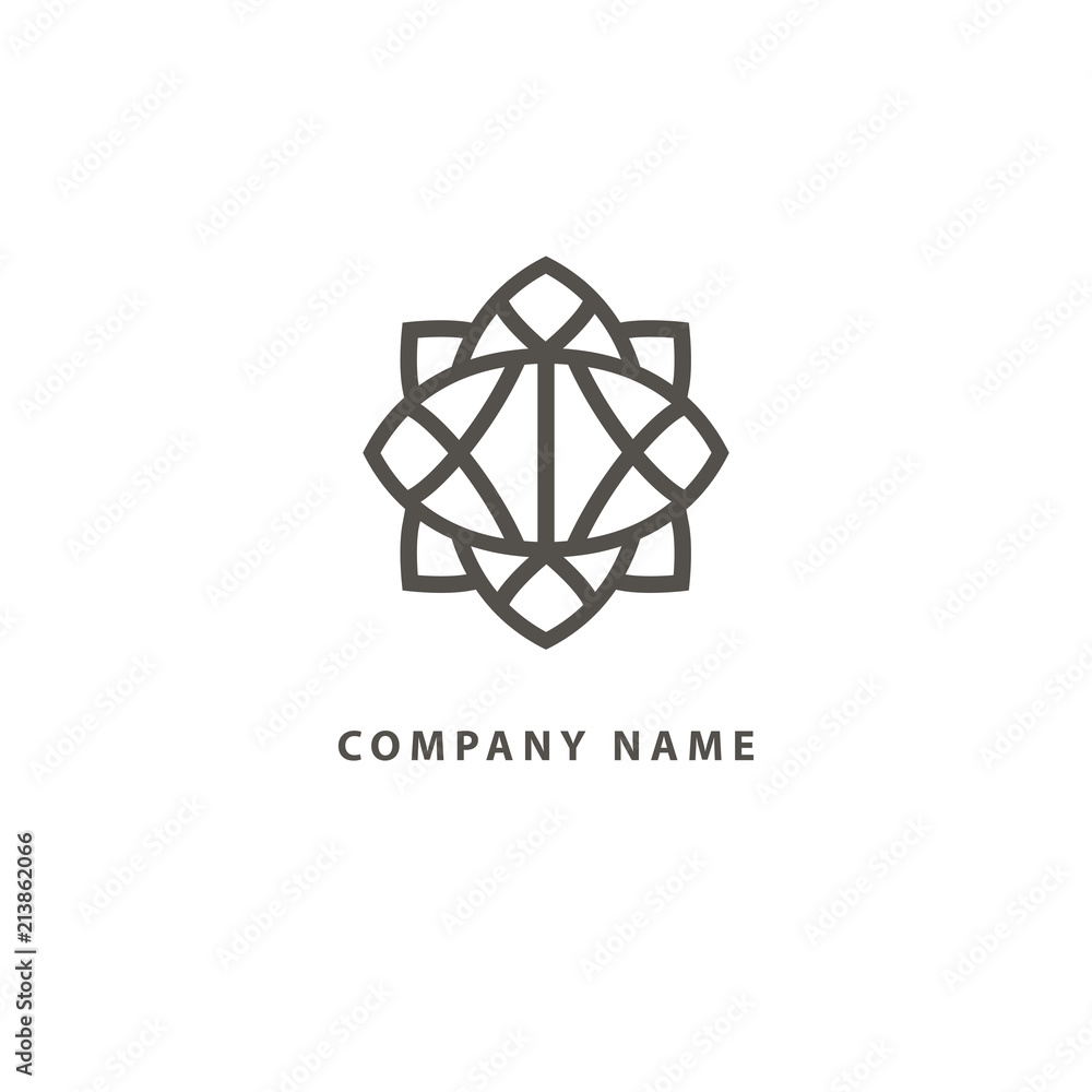 Vector celtic luxury curve logo design. Polygon ornate frame. Vintage premium design vector element. Vector celtic luxury curve logo design. Polygon ornate frame. Vintage premium design vector element.