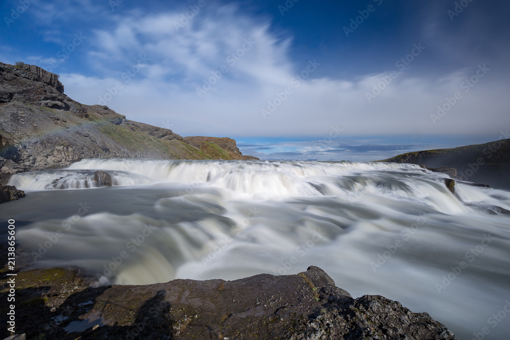 Gullfoss Waterfall Iceland Gullfoss Waterfall Iceland