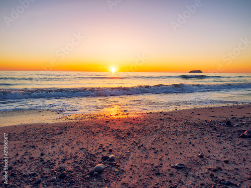 Fototapeta Naklejka Na Ścianę i Meble -  sunset of donegal beach,Ireland