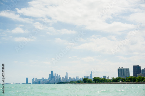 Chicago from the water © Holly