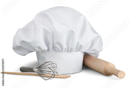 Chef Hat with Cooking Utensils