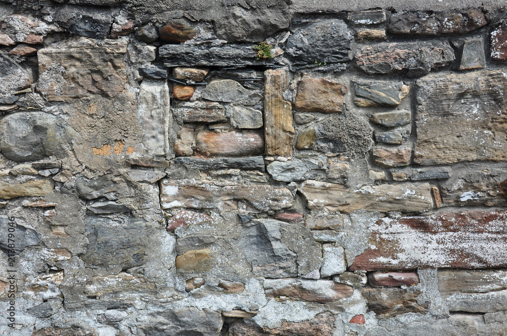 background of old antique brick wall background of old antique brick wall
