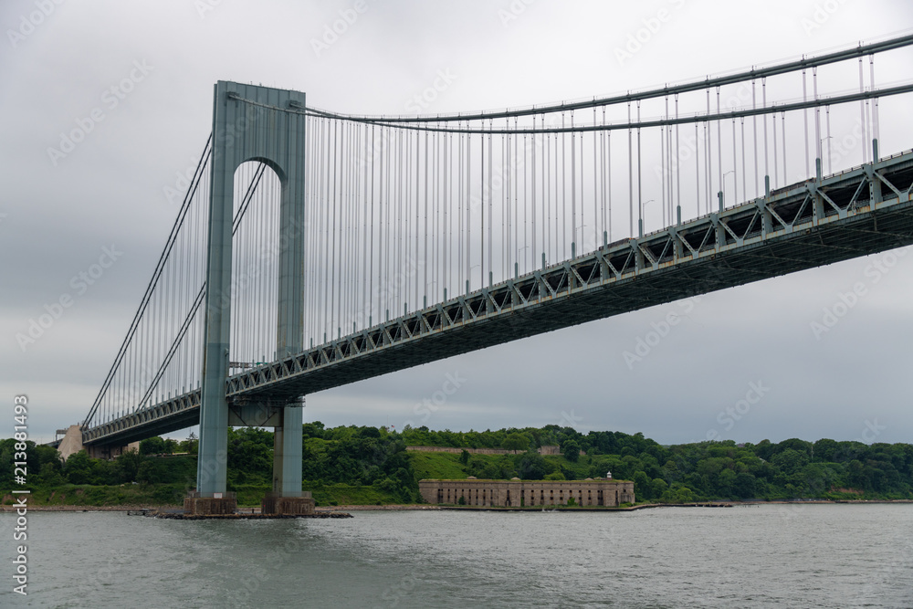 Bridge from NY Harbour Bridge from NY Harbour