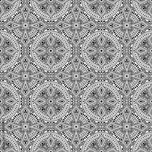 Abstract patterns Cross doodles