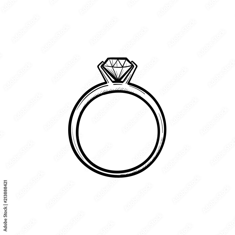 Wedding Ring Outline Cliparts, Stock Vector and Royalty Free Wedding Ring  Outline Illustrations