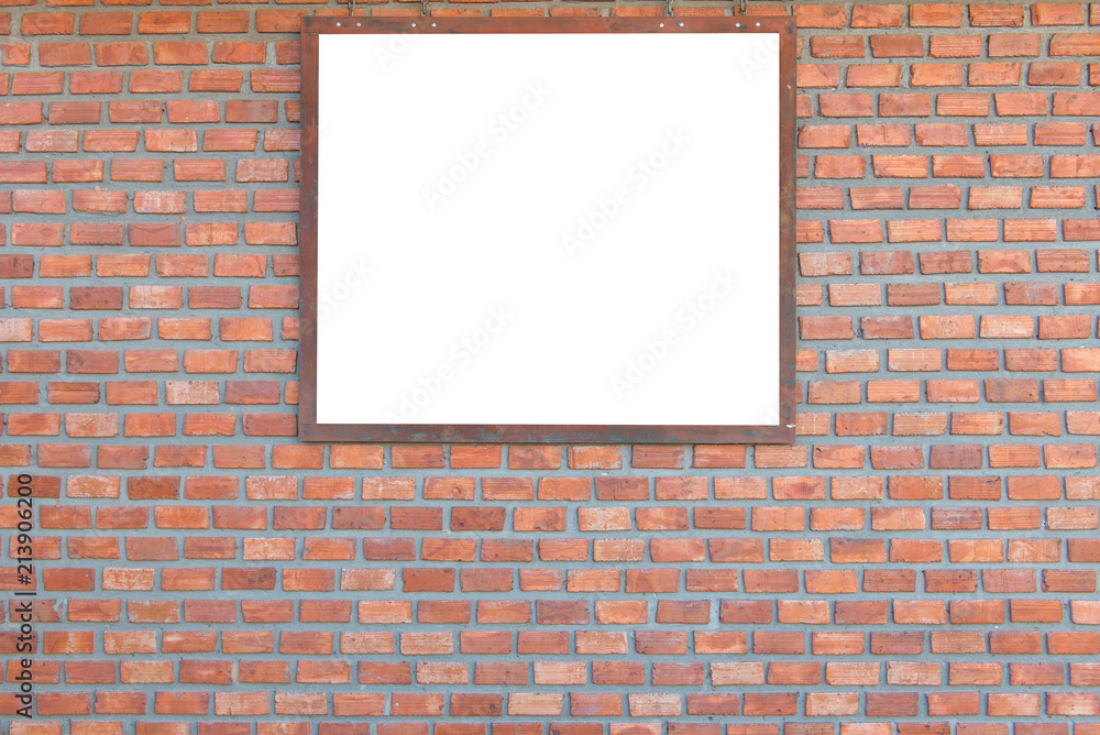 custom made wallpaper toronto digitalblank billboard on brick wall for new advertisement