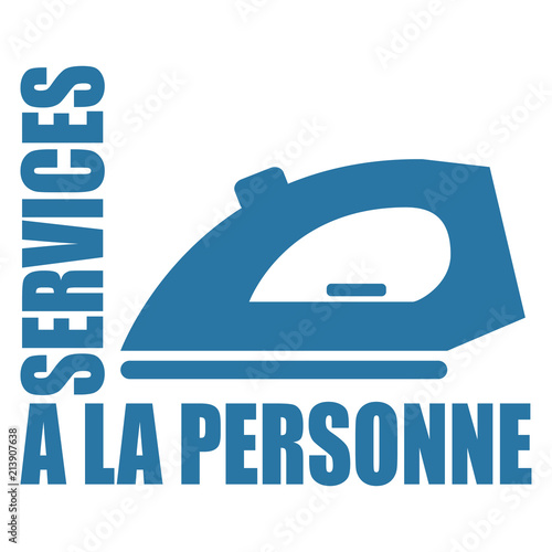 Logo services à la personne.