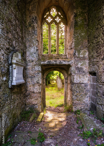 Cornwall church ruin