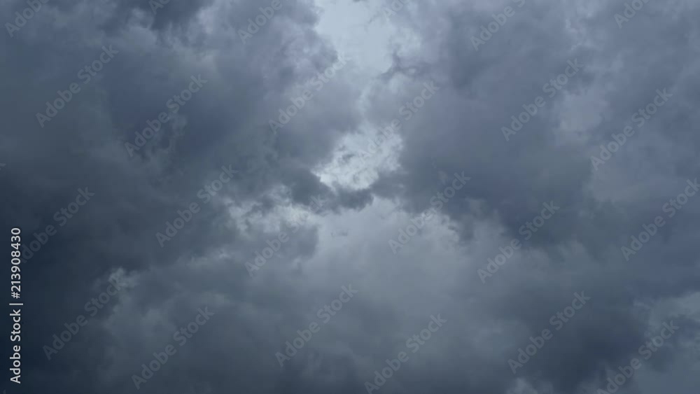 Dark storm clouds in the sky Dark storm clouds in the sky