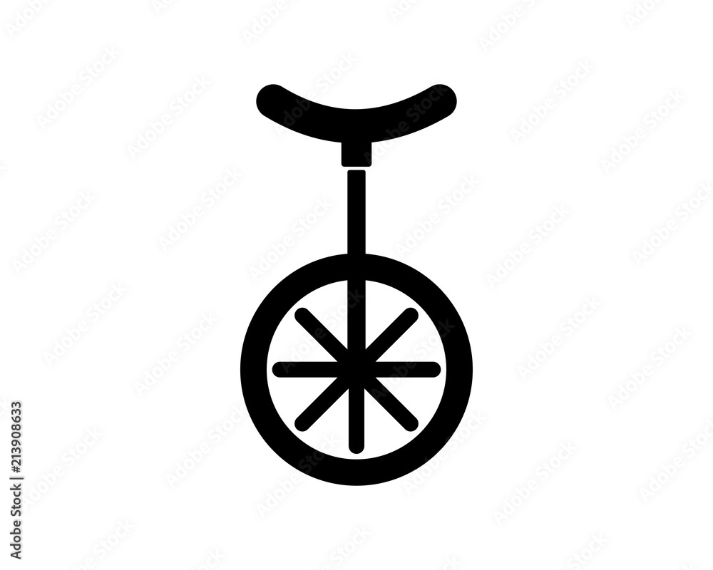 one wheel vehicle transportation transport image vector icon logo one wheel vehicle transportation transport image vector icon logo