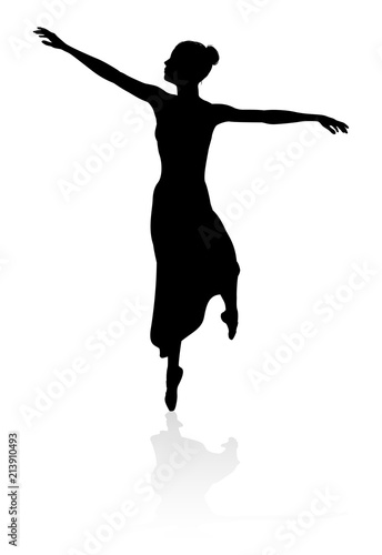 Ballet Dancer Silhouette