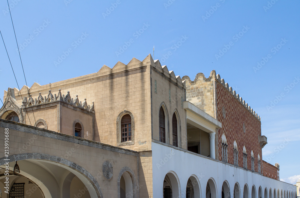 Fototapeta premium Rhodes city, Greece