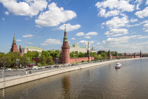 Moscow Kremlin wall, Russia