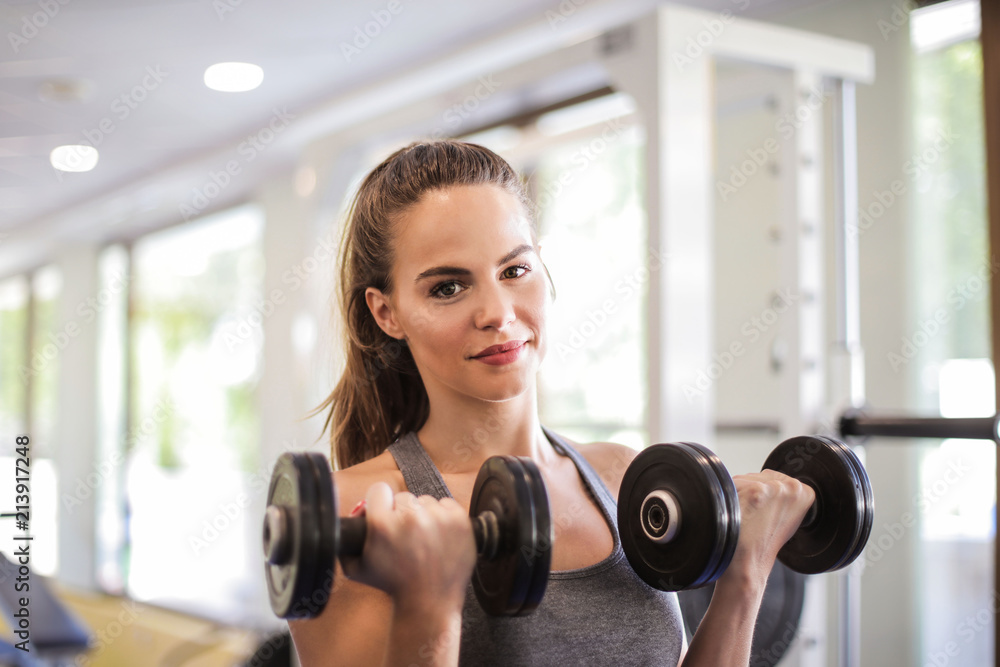 Fototapeta premium Fitness and beauty