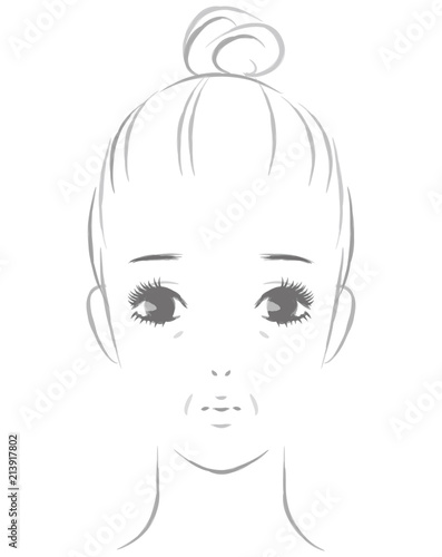 皺に悩む女性