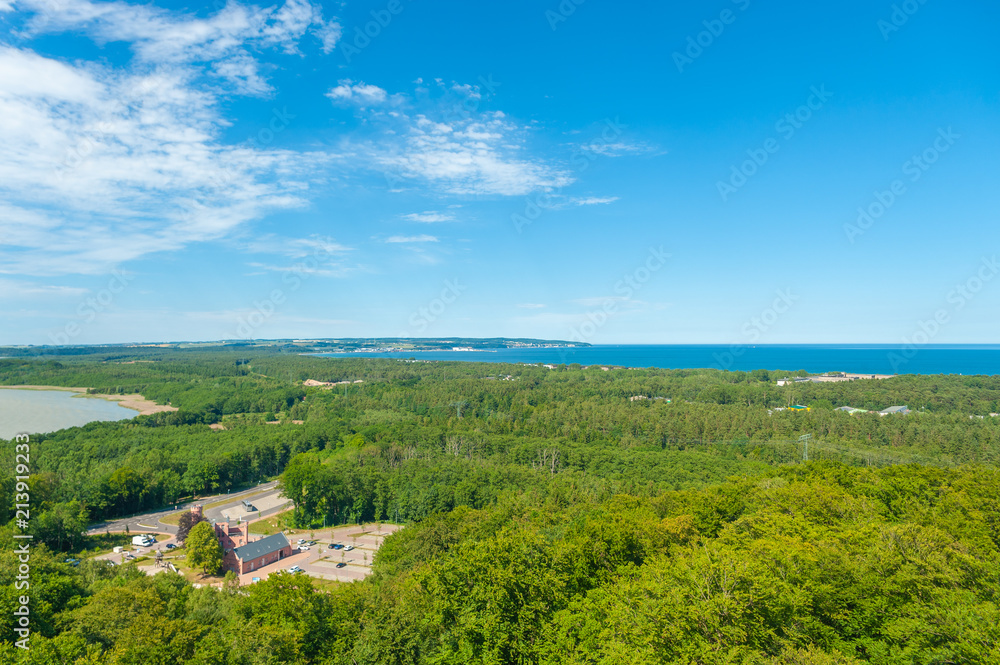View from the tree-top walk near Prora