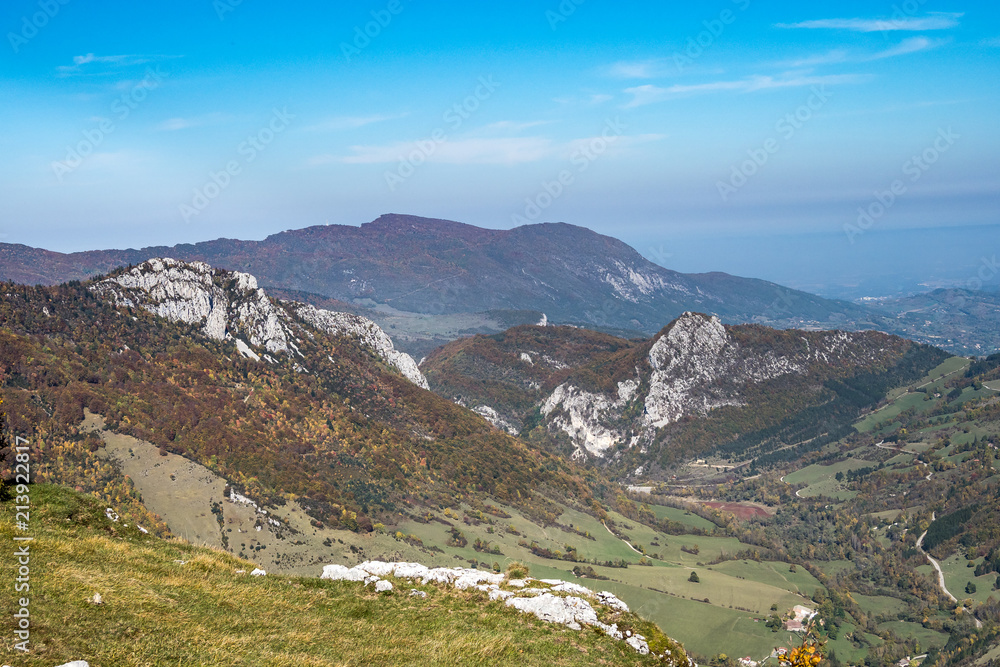 Fototapeta premium Frankreich - Vercor - Pas de l'Aubasse