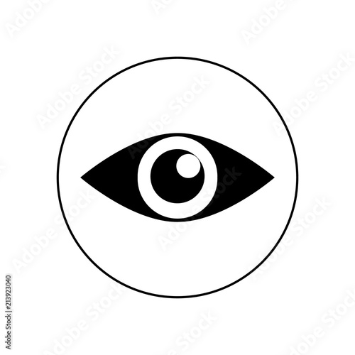 Eye icon, logo