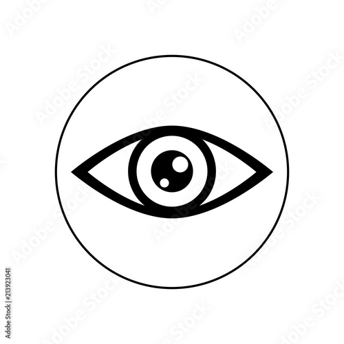 Eye icon, logo