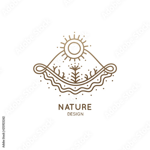 Decorative logo nature