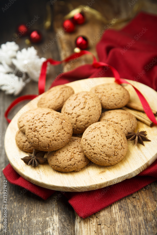 Homemade Christmas gingerbreads