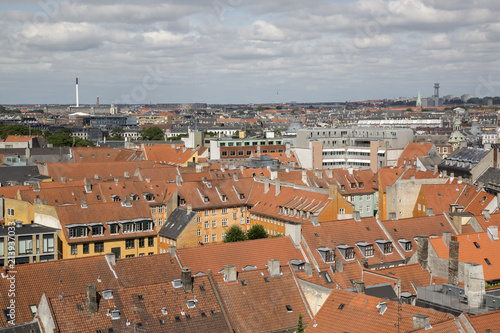 Photography View of Copenhagen from Round Tower