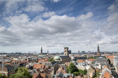 View of Copenhagen from Round Tower © kevers
