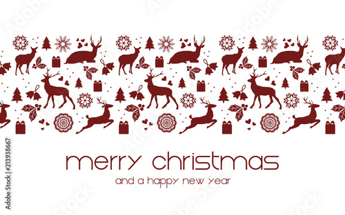 Musterkrate klassisch rot auf weiß