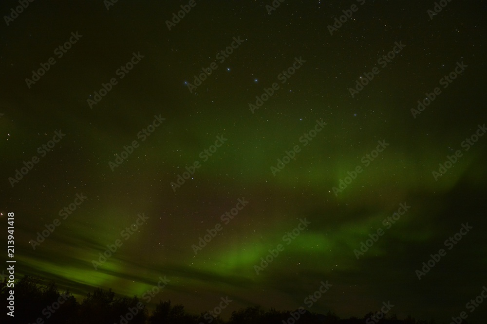 The Northern Lights (Aurora Borealis) in Akureyri