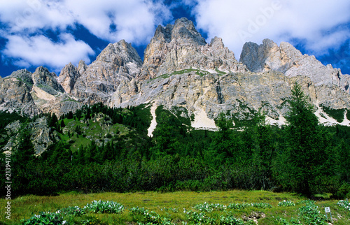 dolomiti gruppo del cristallo cortina d'ampezzo 