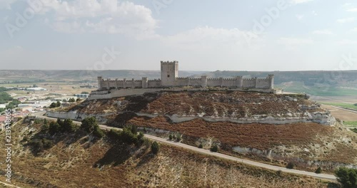 Castle of Peñafiel in Valladolid Spain photo