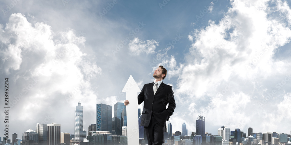Successful businessman and development Successful businessman and development