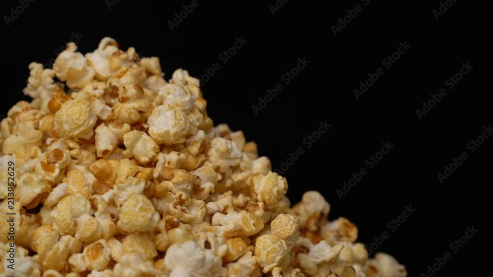 popcorn rotate motion background. popcorn rotate motion background.