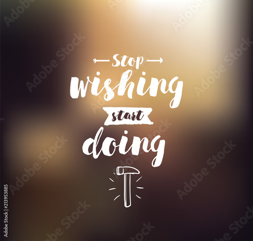 Typography for poster, invitation, greeting card or t-shirt.