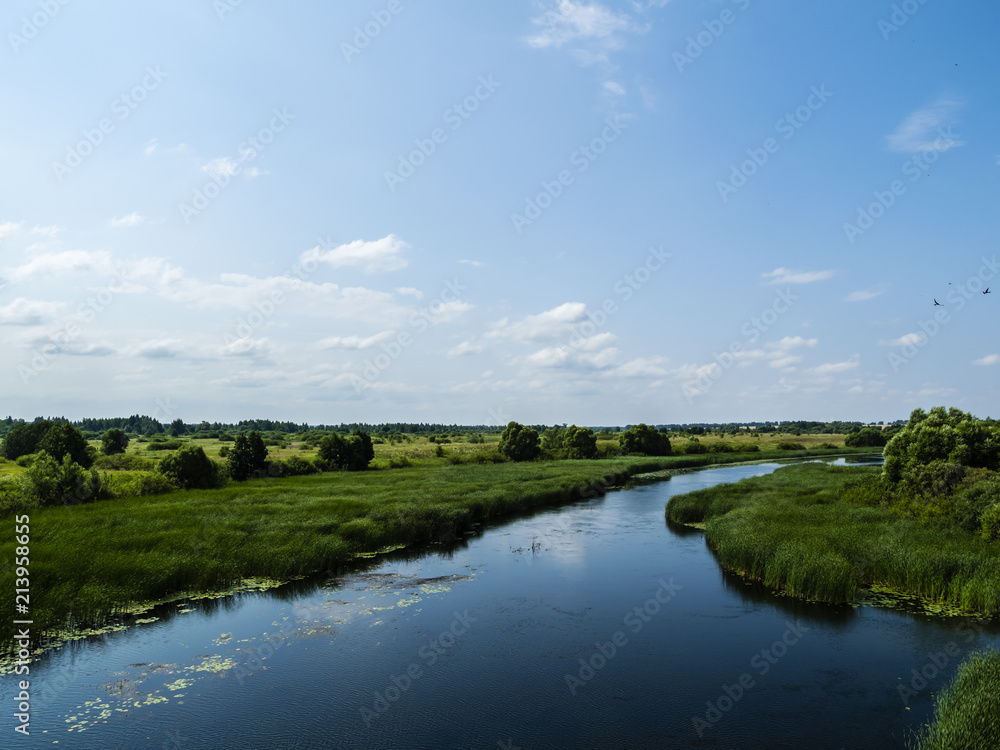 Ranova river, Ryazan region, Russia