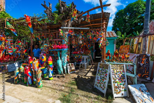 Photos Traditional souvenir shop in Dominican Republic