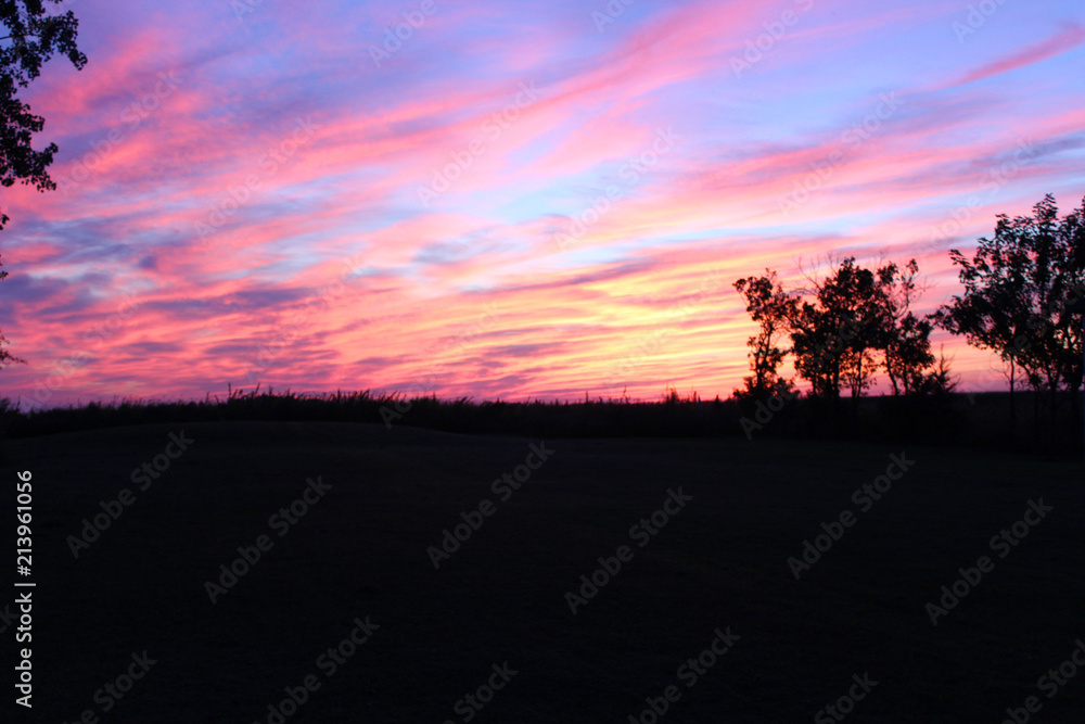 Fototapeta premium Coucher de soleil