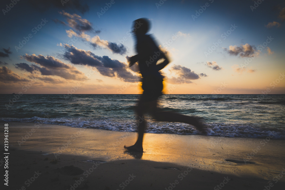 Fototapeta premium The runner
