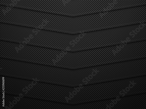 Black metal texture background. Abstract vector illustration