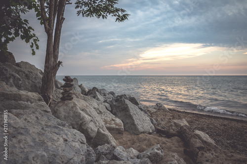 Rocky Beach Sunset