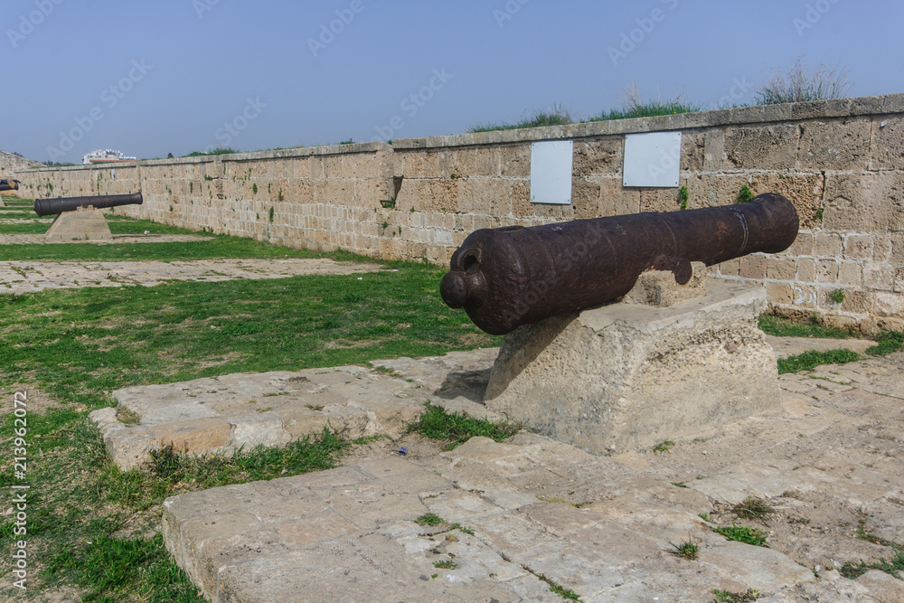 Old Guns on Acre Walls