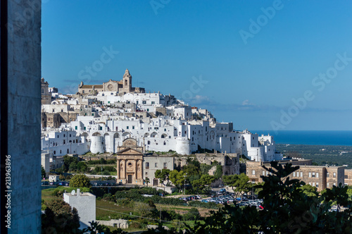 Medieval white village of Ostuni